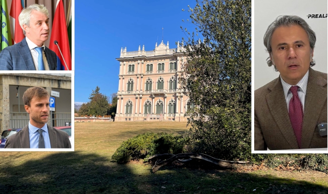 La pagina di Prealpina di giovedì sul progetto dell’albergo alle Ville Ponti e sul dibattito dedicato al rilancio della città 