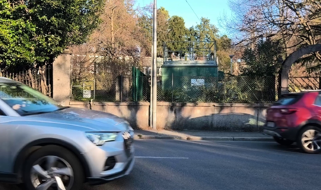 La centralina di Arpa in via Copelli a Varese
