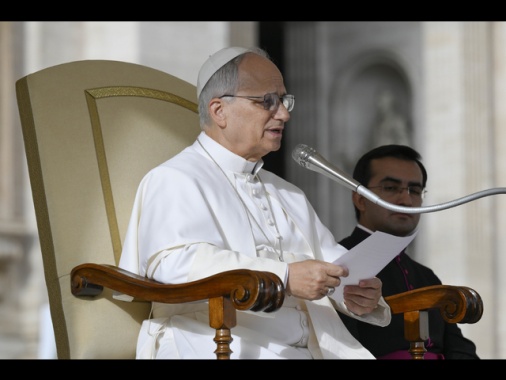 Papa Leone XIV a sorpresa al Senato