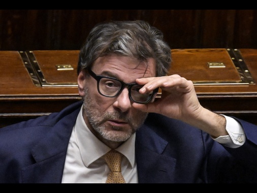 Giorgetti, indenni coloro che hanno fatto il riscatto fino adesso