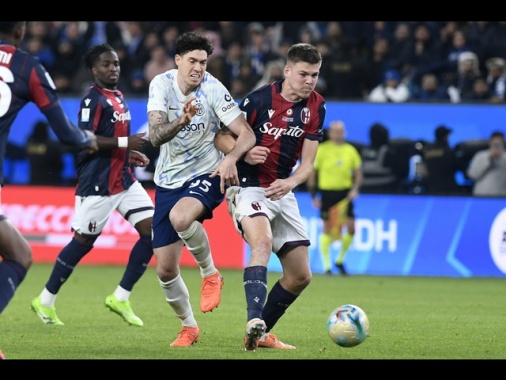 Supercoppa: Inter battuta 4-3 ai rigori, Bologna in finale col Napoli