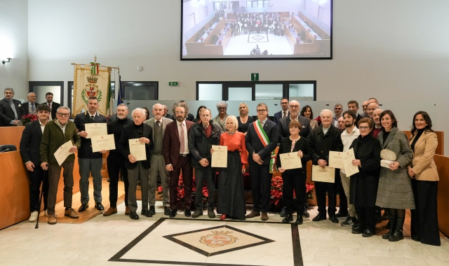 La cerimonia a Gallarate (foto Andrea Cogotti)