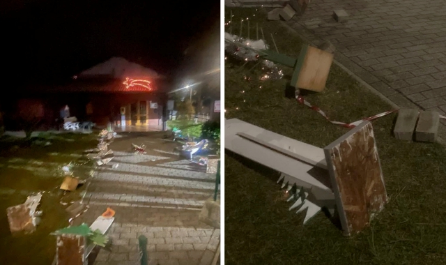 Presepe vandalizzato e auto danneggiata a Invorio